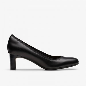 Clarks Anelise Nora Black Leather | CLKS-85222