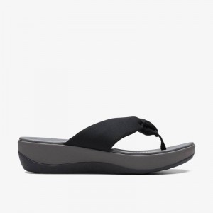 Clarks Arla Glison Black Fabric | CLKS-84711