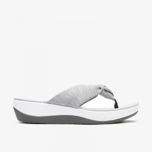 Clarks Arla Glison Grey Fabric | CLKS-84710