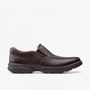 Clarks Bradley Step Brown Tumb | CLKS-84286
