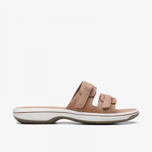 Clarks Breeze Piper Warm Beige | CLKS-84923