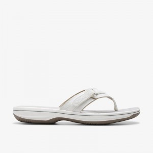 Clarks Breeze Sea White Synthetic | CLKS-84895