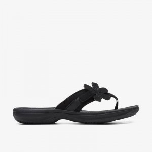 Clarks Brinkley Flora Black/Black | CLKS-84956