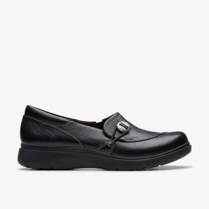 Clarks Certina Ease Black Leather | CLKS-85302