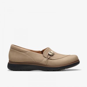 Clarks Certina Ease Pebble Nubuck | CLKS-85304
