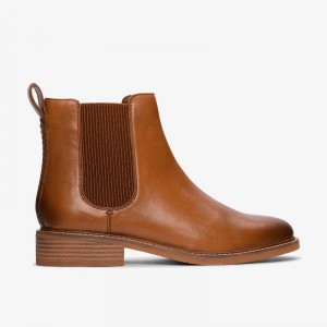 Clarks Cologne Arlo 2 Tan Leather | CLKS-85444