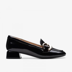 Clarks Daiss 30 Trim Black Patent | CLKS-85235