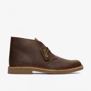 Clarks Desert Boot Evo Beeswax Leather | CLKS-84370