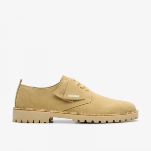 Clarks Desert Rock Lo Maple Suede | CLKS-84339