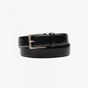 Clarks Dress Belt Burnished Black | CLKS-84200