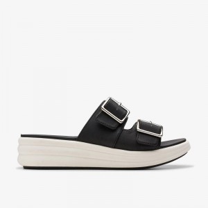 Clarks Drift Buckle Black | CLKS-84700