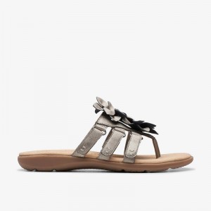 Clarks Elizabelle Mae Pewter Metallic | CLKS-84969