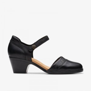Clarks Emily 2 Ketra Black Leather | CLKS-85207