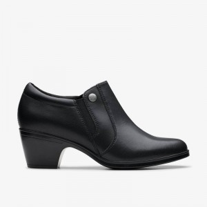 Clarks Emily 2 Reyna Black Leather | CLKS-85216