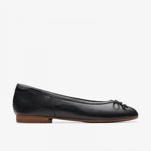 Clarks Fawna Lily Black Leather | CLKS-84795