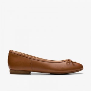 Clarks Fawna Lily Tan Leather | CLKS-84794