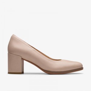 Clarks Freva 55 Court Sand Leather | CLKS-85040