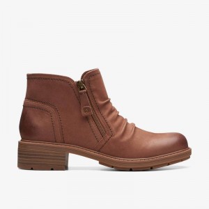 Clarks Hearth Dove Tan Nubuck | CLKS-85524