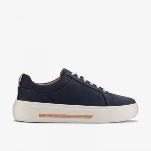 Clarks Hollyhock Walk Navy Nubuck | CLKS-85170