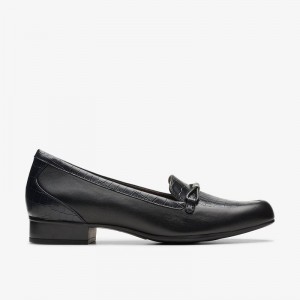 Clarks Juliet Shine Black Crocodile | CLKS-85437