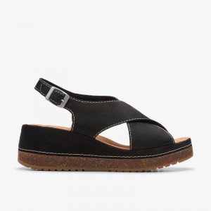 Clarks Kassanda Step Black Nubuck | CLKS-84936