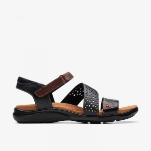 Clarks Kitly Way Black Leather | CLKS-84941