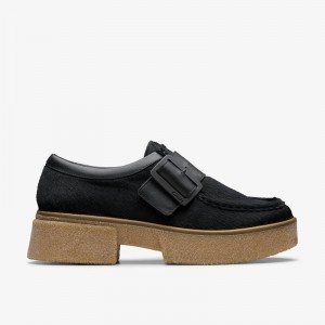 Clarks Linoso Monk Black Interest | CLKS-85398