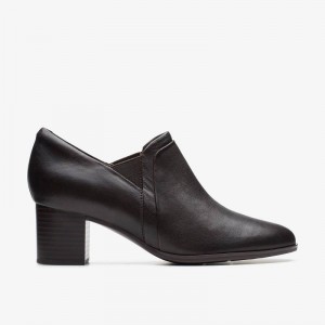 Clarks Loken Way Dark Brown Leather | CLKS-85260