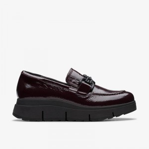 Clarks Loriini Izzy Plum Patent | CLKS-85408