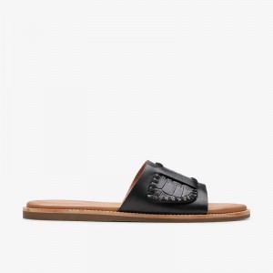 Clarks MARITIME MULE Black Interest | CLKS-84970