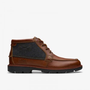 Clarks Maplewalk Moc Tan Tumbled | CLKS-84527