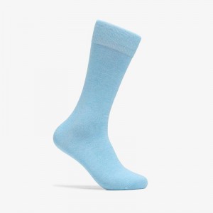 Clarks Marled Crew Sock Blue | CLKS-84183