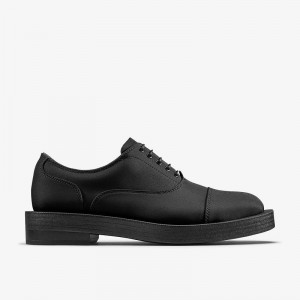 Clarks Martine Rose Mens Oxford 2 Black Textile | CLKS-84401