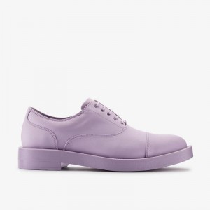 Clarks Martine Rose Mens Oxford 2 Lilac Textile | CLKS-84400