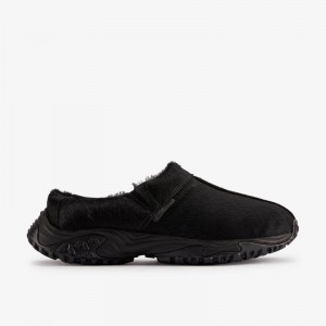 Clarks Martine Rose Womens Clog 1 Black Interest Leather | CLKS-84762