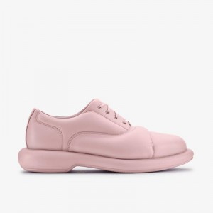Clarks Martine Rose Womens Oxford 1 Light Pink Leather | CLKS-85424