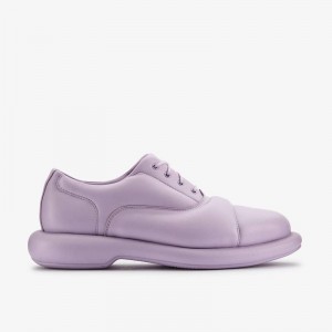 Clarks Martine Rose Womens Oxford 1 Lilac Leather | CLKS-85423