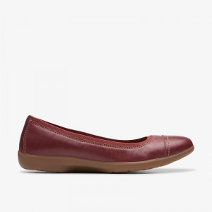 Clarks Meadow Opal Chestnut Leather | CLKS-84858