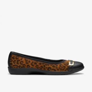 Clarks Meadow Rose Leopard Print | CLKS-84836