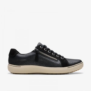 Clarks Nalle Lace Black Abstract | CLKS-85140