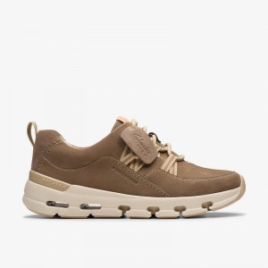 Clarks Nature X Tie Waterproof Pebble Combination | CLKS-85160