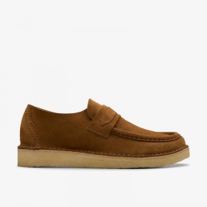 Clarks Nomad Loafer Cola Suede | CLKS-84267