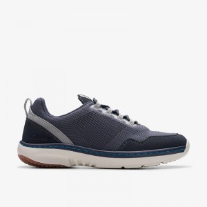 Clarks Pro Knit Navy Combination | CLKS-84245