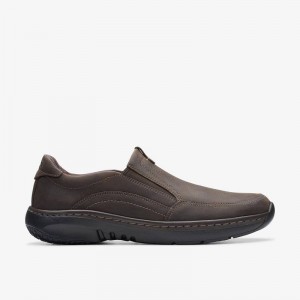 Clarks Pro Step Dark Brown Tumbled | CLKS-84283