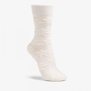 Clarks Raised Star Sol Sock White | CLKS-84662