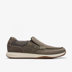 Clarks Sailview Step Taupe Nubuck | CLKS-84279