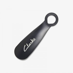 Clarks Shoe Horn Plastic Black | CLKS-84147