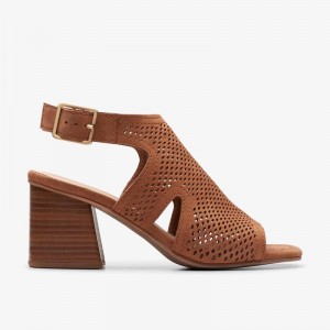 Clarks Siara 65 Flow Tan Nubuck | CLKS-84971