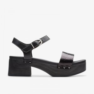 Clarks Sivanne Bay Black Interest | CLKS-85252