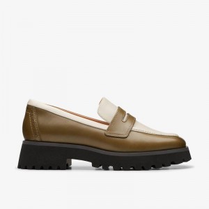 Clarks Stayso Edge Olive Combination | CLKS-84888